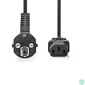 Kép 6/6 - Nedis CEGL10000BK20 tápkábel IEC-320-C13, 3 x 0.75 mm˛ hossz 2m