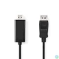 Kép 1/3 - Nedis CCGL37100BK20 Displayport dugó - HDMI dugó kábel 1080p, 2m