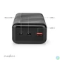 Kép 1/5 - Nedis UPBKPD30000BK powerbank, hordozható külső akkumulátor, power bank 30000mAh