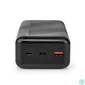 Kép 3/5 - Nedis UPBKPD30000BK powerbank, hordozható külső akkumulátor, power bank 30000mAh