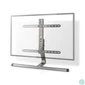 Kép 1/6 - Nedis TVSM5120GY asztali LCD TV állvány (tartó konzol), 37-75", VESA 600x400, max 40kg
