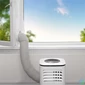 Kép 1/5 - Nedis ACWS4M mobil (légkondi) klíma ablakszigetelő (ablaktömítés) csomag, méret 4m, univerzális