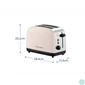 Kép 3/4 - RUSSELL HOBBS 26930-56/RH Colours Plus 2-szeletes kenyérpirító, Jasmine szín
