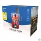 Kép 4/5 - RUSSEL HOBBS DESIRE 27110-56/RH Desire Red konyhai robotgép, többfunkciós, rozsdamentes acél pengék, piros
