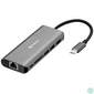 Kép 1/2 - SANDBERG USB-C dokkoló, USB-C Dock HDMI+LAN+SD+USB100W