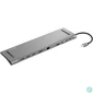 Kép 1/3 - SANDBERG USB-C dokkoló, USB-C 10-in-1 Docking Station