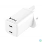 Kép 1/3 - SANDBERG Hálózati töltő, AC Charger Dual USB-C PD 65W UK