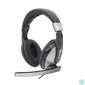 Kép 1/5 - SBOX Fejhallgató, HEADSET + MICROPHONE, Black/Silver