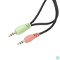 Kép 4/5 - SBOX Fejhallgató, HEADSET + MICROPHONE, Black/Silver