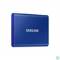 Kép 1/7 - SAMSUNG Hordozható SSD T7 USB 3.2 1TB (Kék)