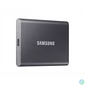Kép 1/6 - SAMSUNG Hordozható SSD T7 USB 3.2 1TB (Szürke)