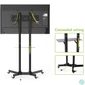 Kép 11/12 - TECHLY ICA-TR6 gurulós padlóállvány 30-65" LED/LCD kijelzőhöz