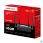 Kép 3/3 - MERCUSYS Wireless Router Dual Band BE3600 1xWAN(1000Mbps) + 3xLAN(1000Mbps), MR25BE