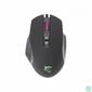 Kép 1/7 - WHITE SHARK GARETH gamer egér, fekete