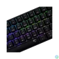 Kép 2/4 - WHITE SHARK GK-004123B/BL-HU SHINOBI-2/B-BL-HU vezetékes mech. bill. 62 kék gomb,fekete, magyar