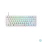 Kép 1/4 - WHITE SHARK GK-004223W/BL-HU SHINOBI-2/W-BL-HU vezetékes mech. bill. 62 kék gomb,fehér,magyar