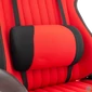 Kép 5/5 - WHITE SHARK RED DEVIL gamer szék piros/fekete maximális terhelhetőség 120 kg