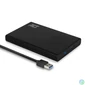 Kép 1/8 - ACT AC1215 USB3.2 2,5" Hard Drive Enclosure Screwless Design Black mobilrack / beépítő keret