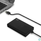 Kép 4/8 - ACT AC1215 USB3.2 2,5" Hard Drive Enclosure Screwless Design Black mobilrack / beépítő keret