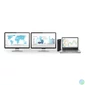 Kép 3/3 - ACT AC7049 USB-C or USB-A Dual Monitor Docking Station Black