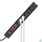 Kép 3/4 - ACT AC2450 Túlfeszültségvédő Kapcsolóval 6DIN 1,5m Black