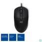 Kép 2/5 - ACT Wired Optical Mouse 1000 DPI Black egér