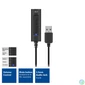 Kép 2/8 - ACT AC9360 USB-A External Sound Card 2.0 USB Hangkártya