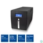 Kép 2/4 - ACT AC2310 Line Interactive LCD 1000VA UPS szünetmentes tápegység