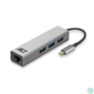 Kép 1/9 - ACT AC7055 USB-C Hub 3 port with Gigabyte Ethernet Grey hálókártya