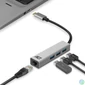 Kép 6/9 - ACT AC7055 USB-C Hub 3 port with Gigabyte Ethernet Grey hálókártya