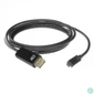 Kép 3/4 - ACT AC7325 USB-C to DisplayPort adapter cable 2m Black kábel