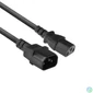 Kép 1/4 - ACT AC3315 Powercord C13 - C14 1,8m Black kábel