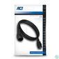 Kép 3/4 - ACT AC3315 Powercord C13 - C14 1,8m Black kábel