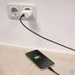 Kép 4/4 - ACT AC3095 USB2.0 charging/data cable C male - Lightning male 1m Black kábel