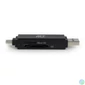 Kép 3/6 - ACT USB-C/USB-A for SD/micro SD Card Reader Black kártyaolvasó