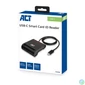 Kép 5/5 - ACT AC6020 External USB-C Smartcard eID Card Reader Black kártyaolvasó