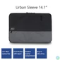 Kép 2/6 - ACT AC8540 Urban notebook tok 14,1" Black notebook táska