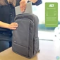 Kép 6/8 - ACT AC8560 Move backpack for laptops up to 15,6” Grey notebook táska