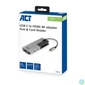 Kép 5/6 - ACT AC7021 USB-C to HDMI 4K adapter Hub & Card Reader