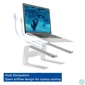 Kép 8/8 - ACT AC8130 Laptop stand aluminium