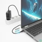 Kép 5/11 - ACT USB-C laptop wall charger 65W with Power Delivery profiles 2m Black