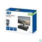 Kép 4/4 - ACT AC8215 Monitor stand extra wide with two drawers adjustable height