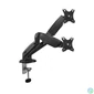 Kép 1/8 - ACT AC8312 Gas Spring Dual Monitor Arm Office 13"-32" Black