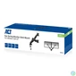 Kép 8/8 - ACT AC8312 Gas Spring Dual Monitor Arm Office 13"-32" Black