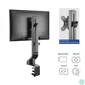 Kép 4/8 - ACT AC8321 Single Monitor Arm Office Quick Height Adjustment 10"-32" Black