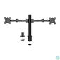 Kép 1/7 - ACT AC8326 Dual Monitor Arm Office Solid Pro 10"-32" Black