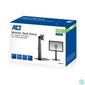 Kép 7/7 - ACT AC8331 Free Standing Gas Spring Monitor Arm Office 10"-32" Black