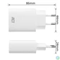 Kép 3/6 - ACT AC2100 Compact USB-C Charger 20W for fast charging White töltő