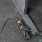 Kép 5/5 - ACT Power Strip with Illuminated Switch Hálózati Elosztó Kapcsolóval 4DIN 2m Black