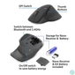 Kép 4/8 - ACT AC5146 Wireless Bluetooth Mouse Black egér
